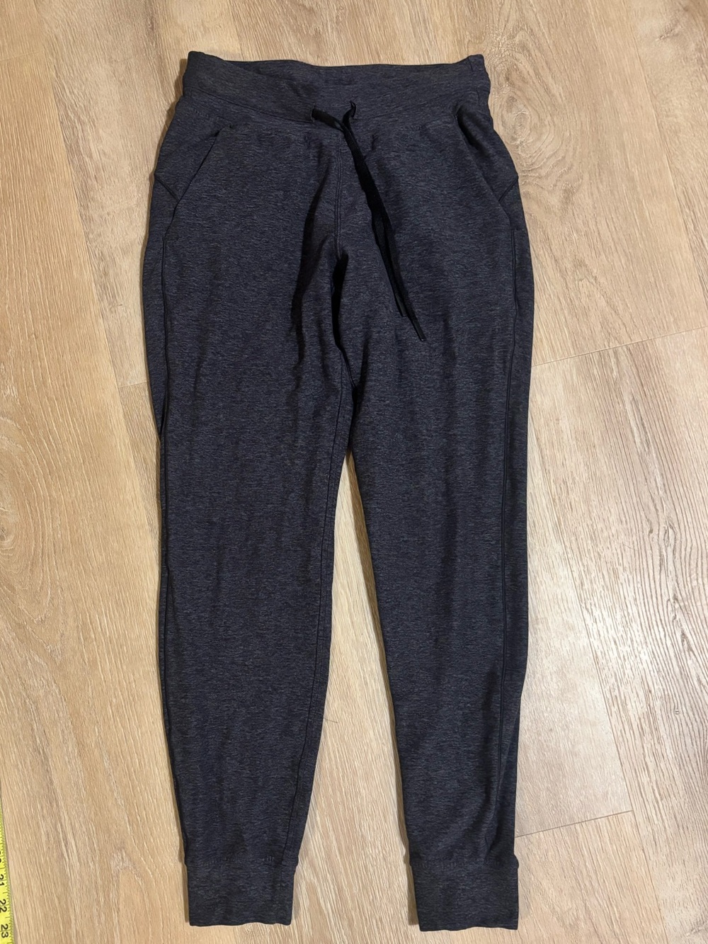 Lululemon Dark Gray Jogger Sweatpants with Drawstring